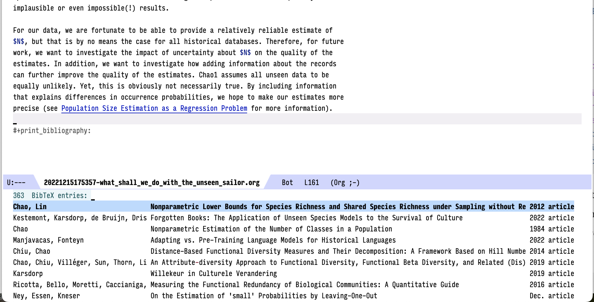 My Literate Emacs Configuration Folgert Karsdorp